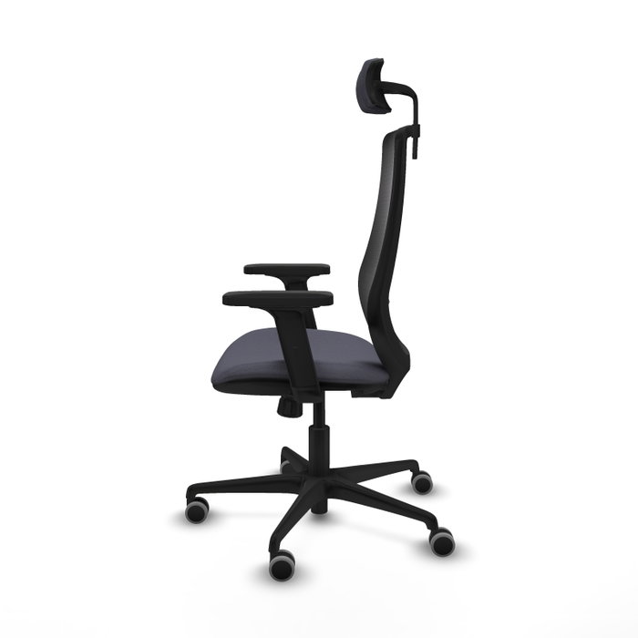 PIQUERAS Y CRESPO Silla de oficina Mardos con mecanismo Sincro, Gris oscuro y Negro PIQUERAS Y CRESPO Silla de oficina Mardos con mecanismo Sincro, Gris oscuro y Negro