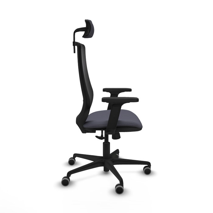 PIQUERAS Y CRESPO Silla de oficina Mardos con mecanismo Sincro, Gris oscuro y Negro PIQUERAS Y CRESPO Silla de oficina Mardos con mecanismo Sincro, Gris oscuro y Negro
