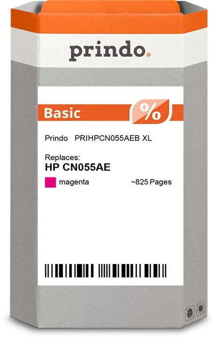 Prindo Cartucho de tinta Basic XL magenta compatible con HP 933 XL Prindo Cartucho de tinta Basic XL magenta compatible con HP 933 XL