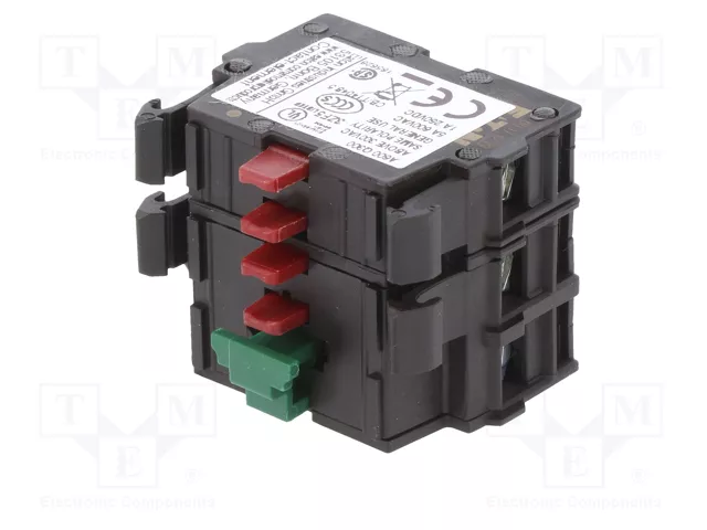 Eaton M22-K02SMC10 Elemento de contacto 121474 2 contactos NC autovigilados con montaje por tornillo