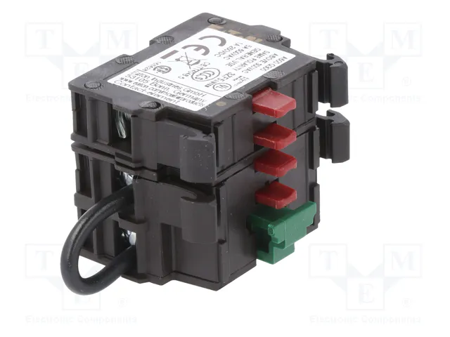 Eaton M22-K02SMC10 Elemento de contacto 121474 2 contactos NC autovigilados con montaje por tornillo