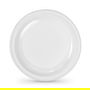 Algon Set-100 Plato Redondo Plástico Ecológico 22 cm (6 Unidades)
