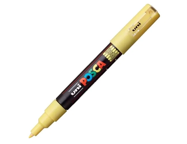 Posca Rotulador PC-1M Amarillo 0,7 mm