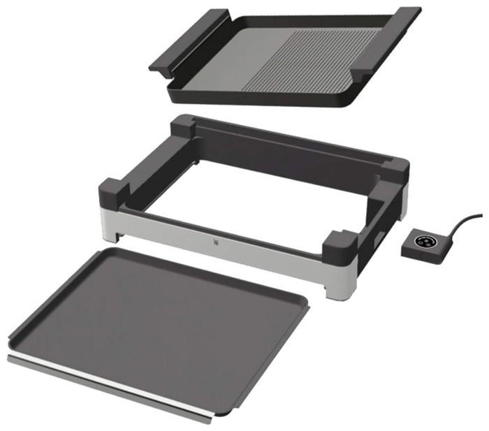 WMF Lono Table Grill 2200 W con Superficie de Aluminio Fundido WMF Lono Table Grill 2200 W con Superficie de Aluminio Fundido