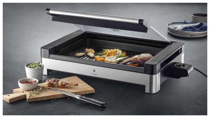 WMF Lono Table Grill 2200 W con Superficie de Aluminio Fundido WMF Lono Table Grill 2200 W con Superficie de Aluminio Fundido