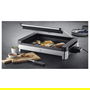 WMF Lono Tischgrill - Parrilla Eléctrica de Mesa para Interiores, Ideal para Fondue y Raclette, Acero Inoxidable Cromargan
