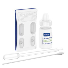 Virbac Speed Duo Felv-Fiv Test Rápido para Gatos 20 Tests