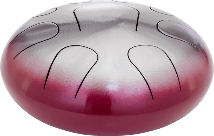 PEARL Tongue Drum Metal Spirit C Major - Crimson Burst Pearl 28x18x28 cm