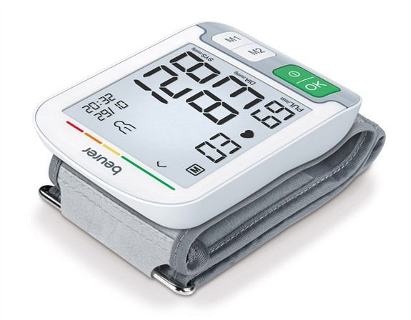 Beurer BC-51 Tensiómetro de Muñeca con Detección de Arritmias e Indicador de Riesgo