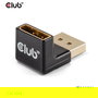Club 3D CAC-1008 Adaptador DP a DP 1.4 90° Ángulado 4K@120Hz Macho/Hembra Retail