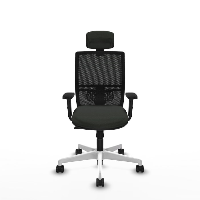 PIQUERAS Y CRESPO Silla de oficina Yunquera con mecanismo Sincro/Traslack Negro PIQUERAS Y CRESPO Silla de oficina Yunquera con mecanismo Sincro/Traslack Negro