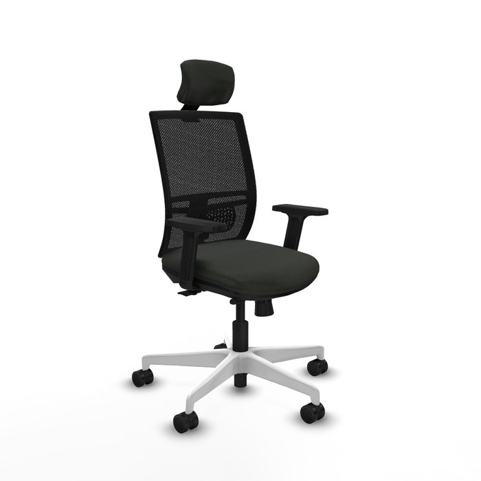 PIQUERAS Y CRESPO Silla de oficina Yunquera con mecanismo Sincro/Traslack Negro PIQUERAS Y CRESPO Silla de oficina Yunquera con mecanismo Sincro/Traslack Negro