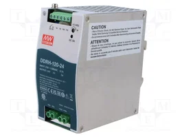 MEAN WELL DDRH-120-24 Convertidor DC/DC 120W 24VDC