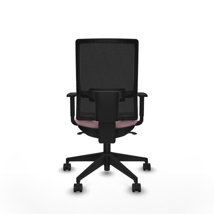 PIQUERAS Y CRESPO Silla de oficina Horna con mecanismo Sincro Rosa y Negro PIQUERAS Y CRESPO Silla de oficina Horna con mecanismo Sincro Rosa y Negro