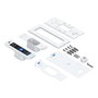 Ubiquiti UniFi Access UA-G3-Pro-W Lector de Control de Acceso Pro con Reconocimiento Facial, NFC, Bluetooth, Pantalla Táctil 4.7", IP55, Blanco
