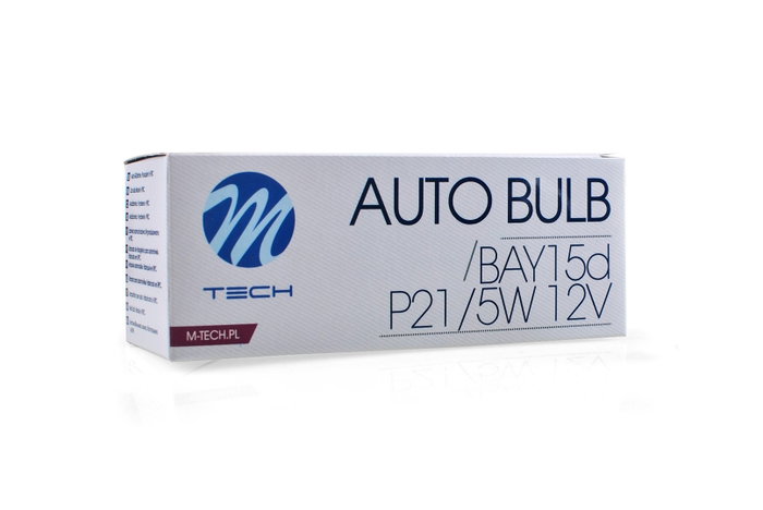 M-Tech Lámpara BAY15D 12V P21/5W Clear - 10 Unidades M-Tech Lámpara BAY15D 12V P21/5W Clear - 10 Unidades