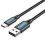 Vention Cable USB 2.0 Macho a USB Tipo-C Macho 1.5m Gris - Conectores USB A y USB-C