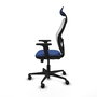 PIQUERAS Y CRESPO Silla de oficina Jorquera Azul marino y Blanco