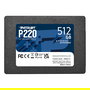 Patriot Disco SSD P220 S512G25 512GB 2.5" SATA3 - Velocidad Lectura 550MB/s, Escritura 500MB/s