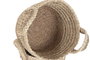 DKD Home Decor Set de 3 Cestas de Fibra Natural 30x30x32 cm