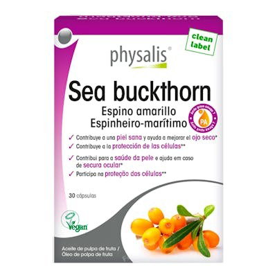 Physalis Sea Buckthorn 30 Capsulas - Apoyo Mental, Energía Positiva, Equilibrio Emocional y Buen Humor Physalis Sea Buckthorn 30 Capsulas - Apoyo Mental, Energía Positiva, Equilibrio Emocional y Buen Humor
