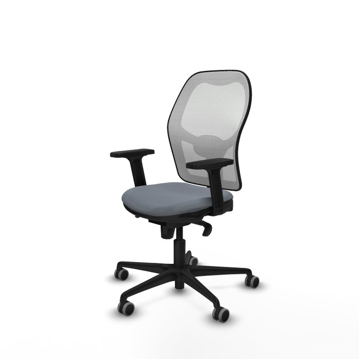 PIQUERAS Y CRESPO Silla de oficina Jorquera Gris y Blanco