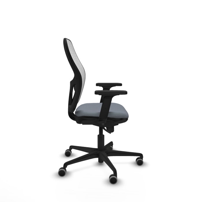 PIQUERAS Y CRESPO Silla de oficina Jorquera Gris y Blanco