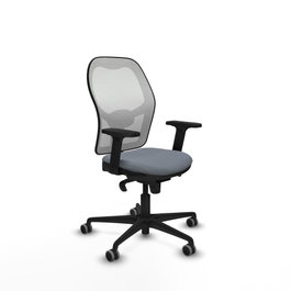 PIQUERAS Y CRESPO Silla de oficina Jorquera Gris y Blanco