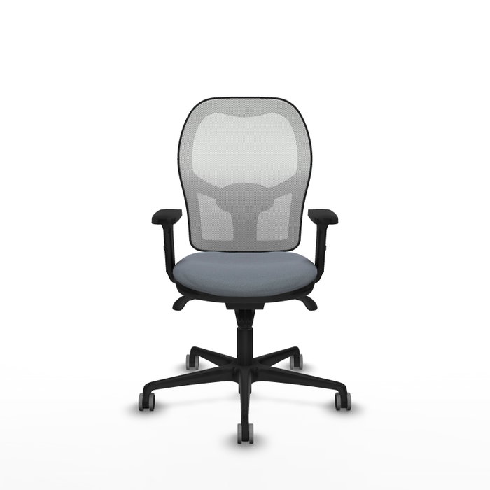 PIQUERAS Y CRESPO Silla de oficina Jorquera Gris y Blanco