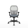 PIQUERAS Y CRESPO Silla de oficina Jorquera Gris y Blanco