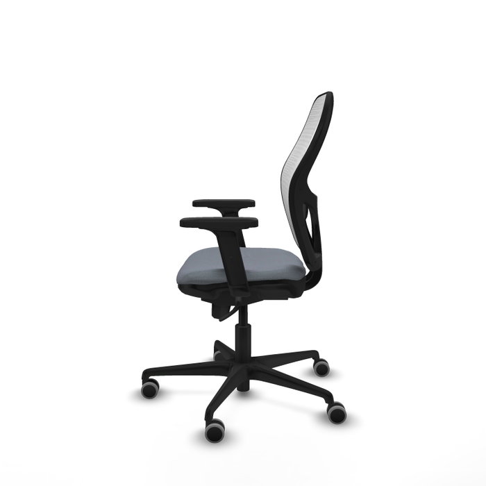 PIQUERAS Y CRESPO Silla de oficina Jorquera Gris y Blanco