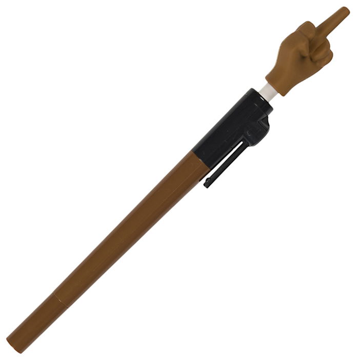 Mister Gadget Bolígrafo Peineta Dedo Colores Surtidos Beige Rosa Marrón