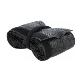 DeLOCK Funda trenzada con cierre de gancho y lazo 10 m x 32 mm negro