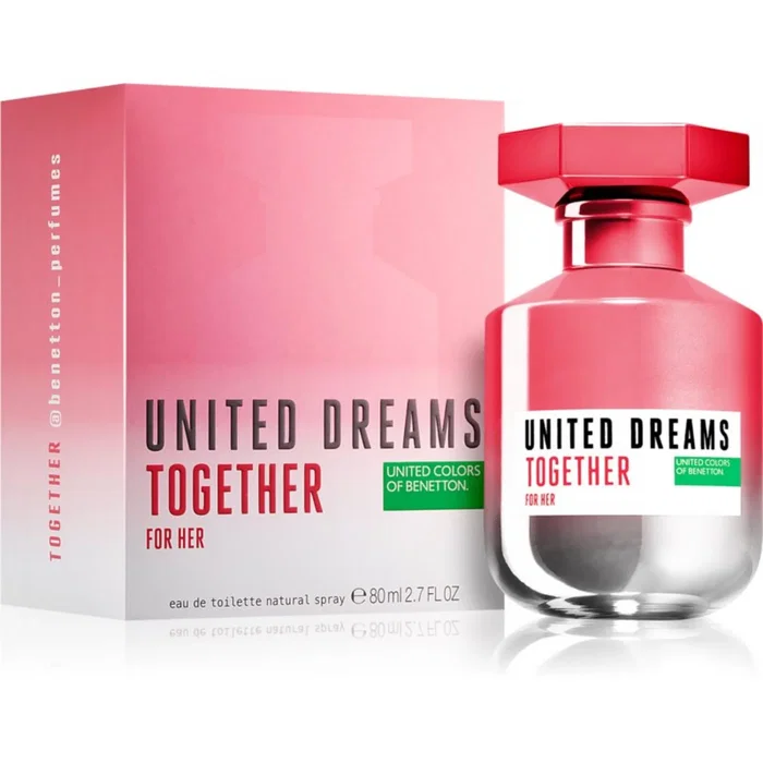 Benetton United Dreams Together Agua de Tocador 80 ml Benetton United Dreams Together Agua de Tocador 80 ml