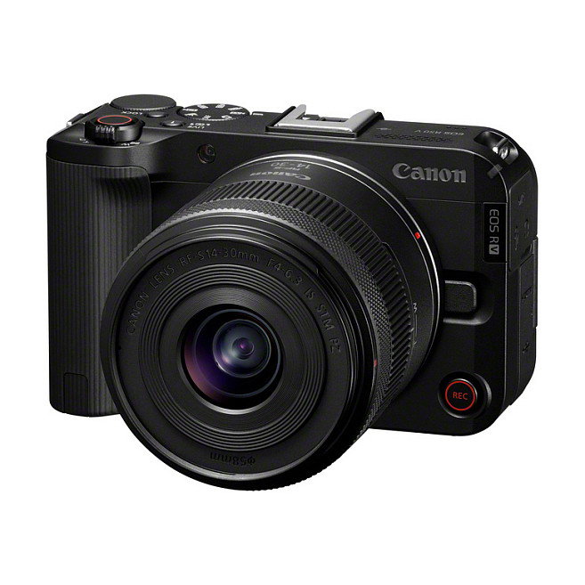 Canon EOS R50 V con lente RF-S 14-30mm F4-6.3 IS STM PZ, Negro Canon EOS R50 V con lente RF-S 14-30mm F4-6.3 IS STM PZ, Negro