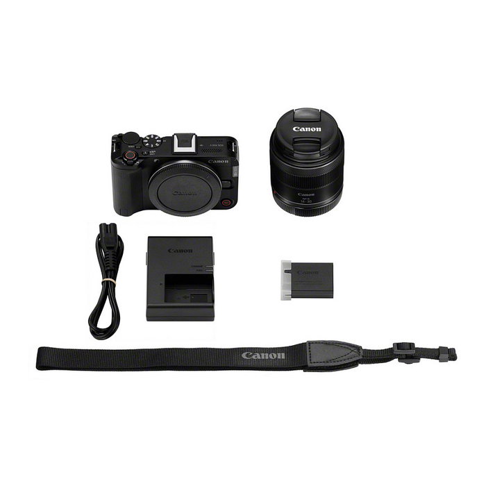 Canon EOS R50 V con lente RF-S 14-30mm F4-6.3 IS STM PZ, Negro Canon EOS R50 V con lente RF-S 14-30mm F4-6.3 IS STM PZ, Negro