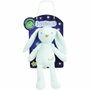 Jemini Luminou Conejo blanco Peluche natural luminoso sin batería +/- 21 cm
