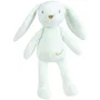 Jemini - Conejo de Peluche Luminoso Fotoluminiscente, Blanco, Carga con Luz, sin Pilas, Aprox. 20 cm, para Niños