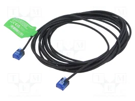 LOGILINK Patch Cord Cat 6a U/UTP Slim 5m Negro