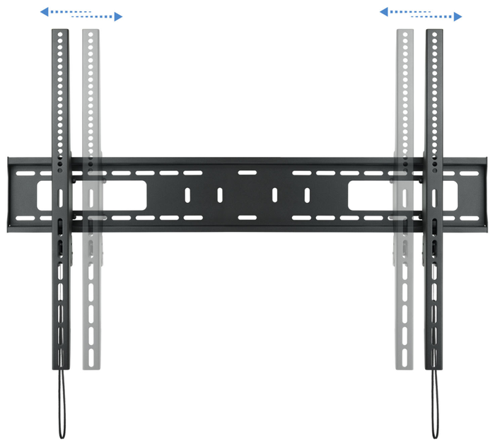 Tooq Soporte de Pared Inclinable LP42100T-B para TV de 60-100 pulgadas, Negro