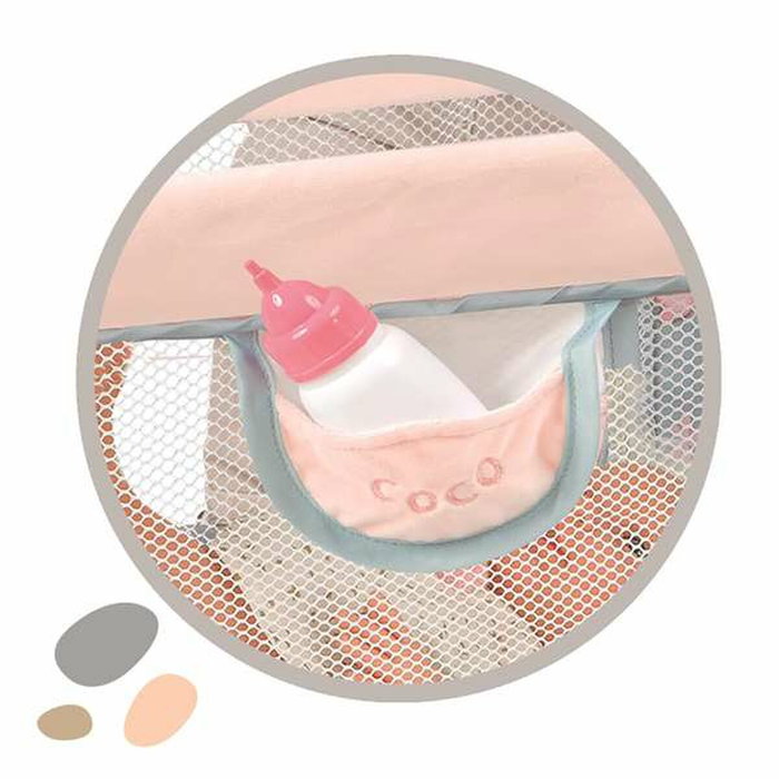 Decuevas Cuna De Viaje Coco para Muñecas de hasta 46 cm