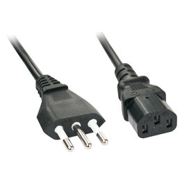 Lindy Cable de alimentación italiano CEI 23-16 a C13, 2 m