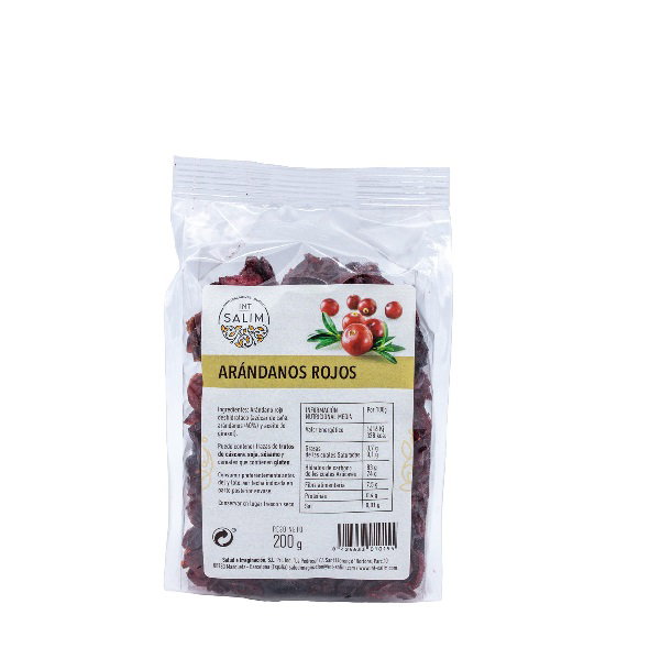 INT SALIM Arándano Rojo Deshidratado 200g