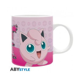 Abystyle Taza Pokémon Jigglypuff Comic Strip 320 ml, Cerámica, Oficial, con Caja de Regalo