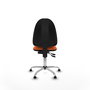 PIQUERAS Y CRESPO Silla de oficina Aýna Naranja sin brazos