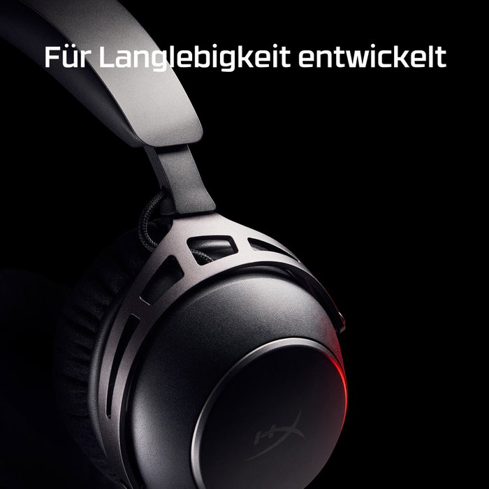 HyperX Cloud Alpha 2 Wireless Gaming-Headset con estación base RGB Black