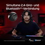 HyperX Cloud Alpha 2 Wireless Gaming-Headset con estación base RGB Black