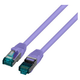 EFB Elektronik Patchkabel RJ45 Cat6a S/FTP Violeta 0,25m