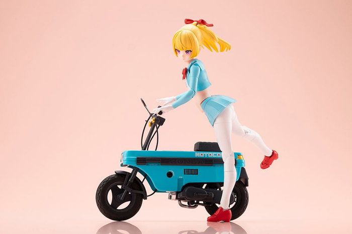 Megami Device Maqueta Buster Doll Series Plastic Model Kit 1/1 Knight Alice with Honda AB12 Motocompo 15 cm