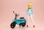Megami Device Maqueta Buster Doll Series Plastic Model Kit 1/1 Knight Alice with Honda AB12 Motocompo 15 cm